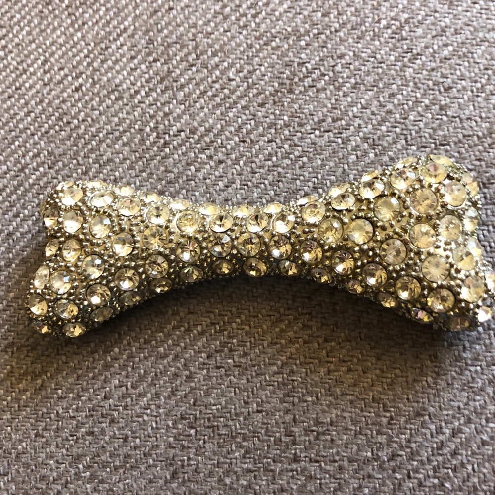 Rhinestone doggie bow, bow tie